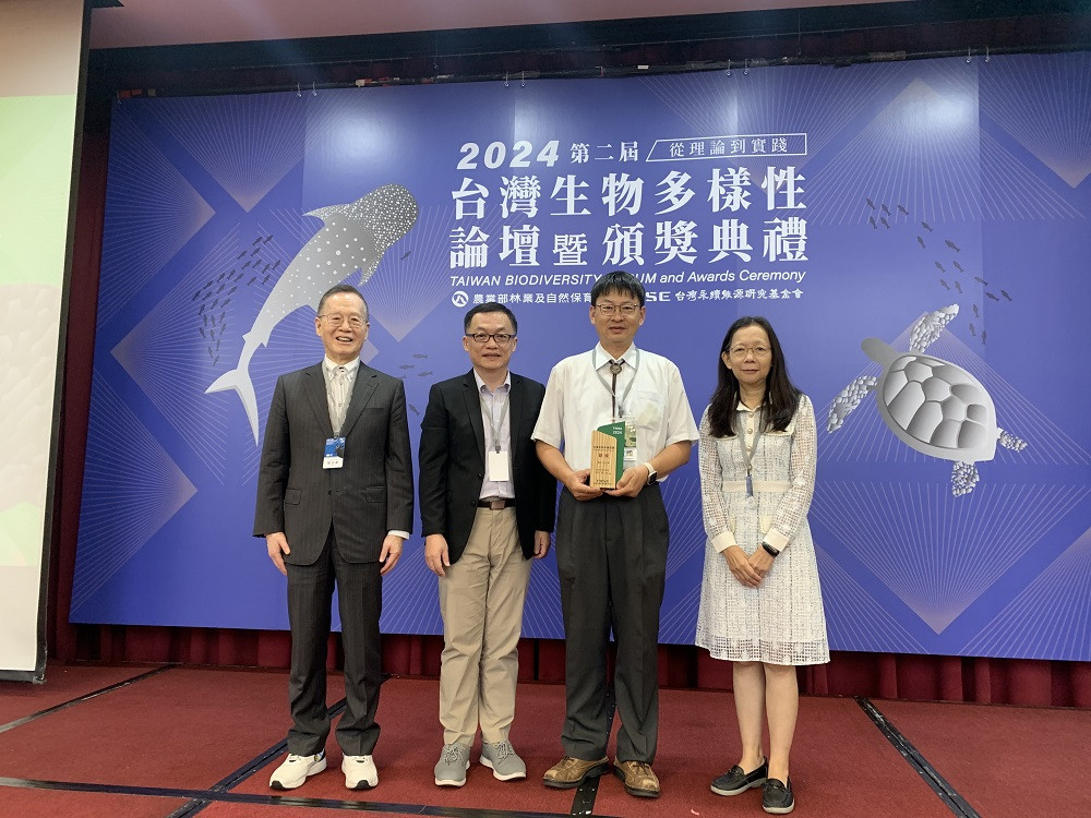 守護東沙環礁生態　中山大學攜海管處獲生物多樣性獎