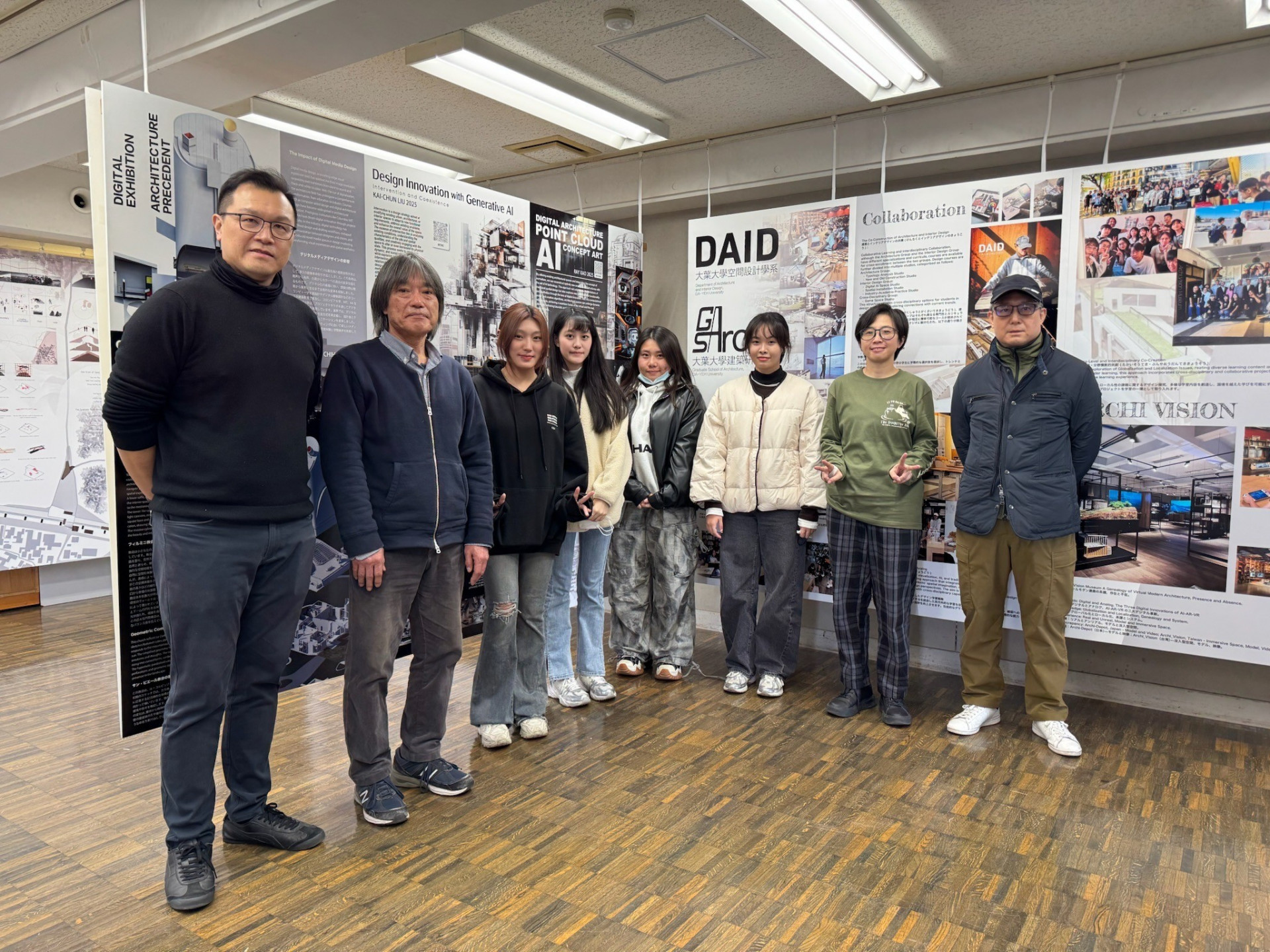 大葉大學空設系大四生赴日ICS參加畢業聯展