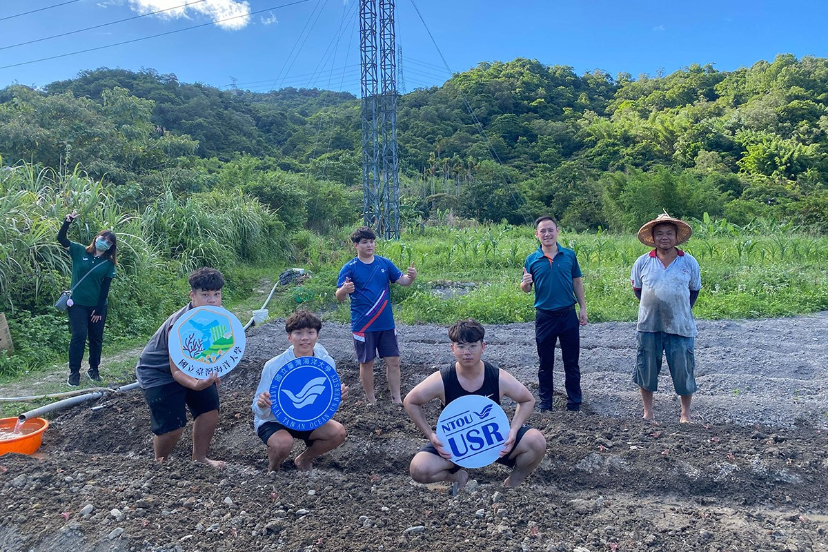 海大貢寮團隊感動企業 合作讓偏鄉成為更好的家園