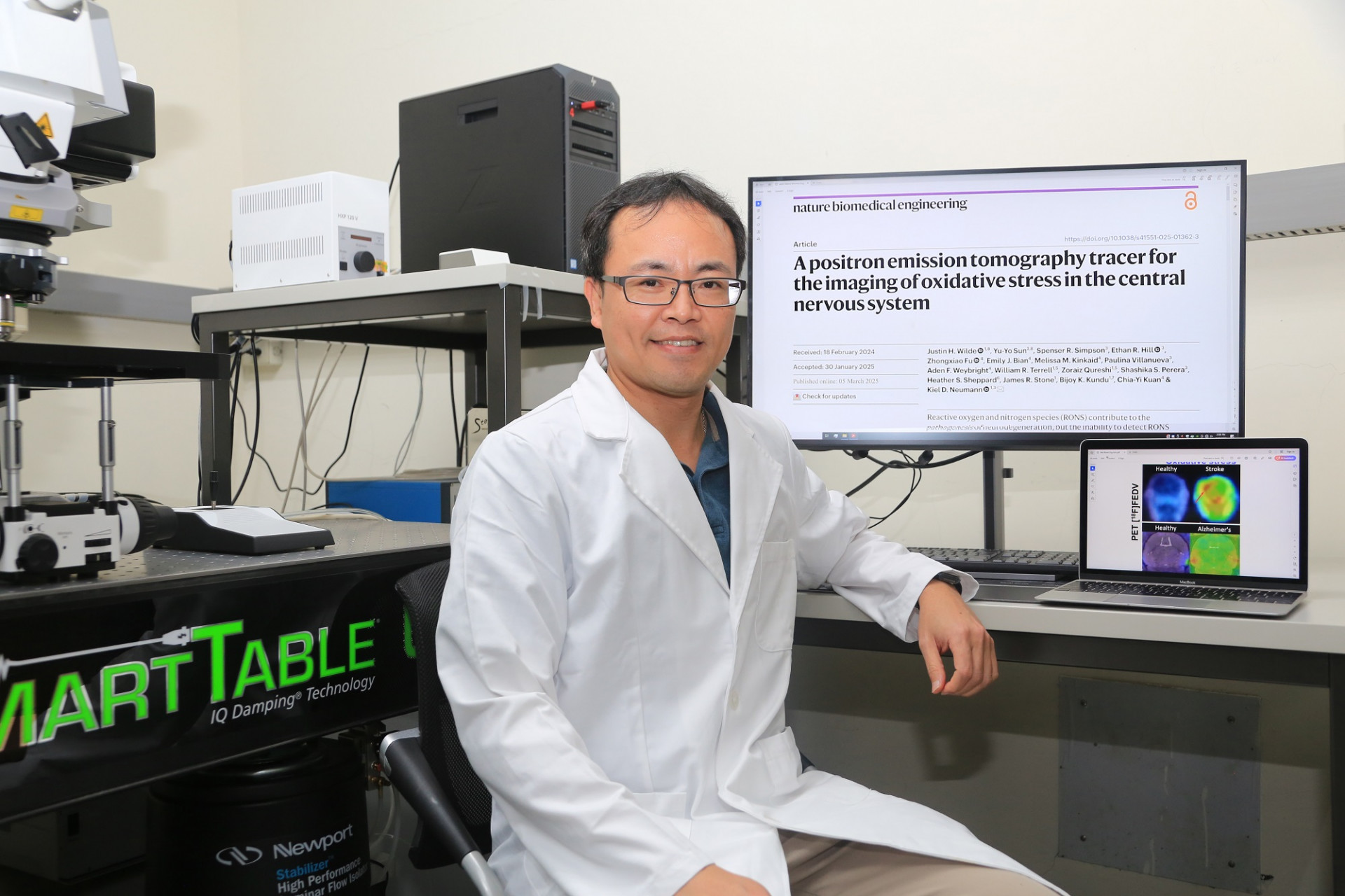 全球首創氧化壓力偵測技術　中山大學研究有望緩解阿茲海默症
