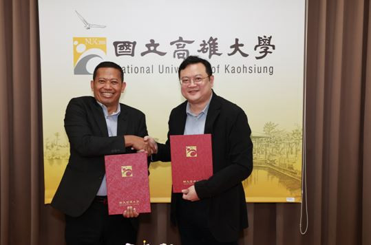 高雄大學與Diponegoro大學簽MoU深化南向交流