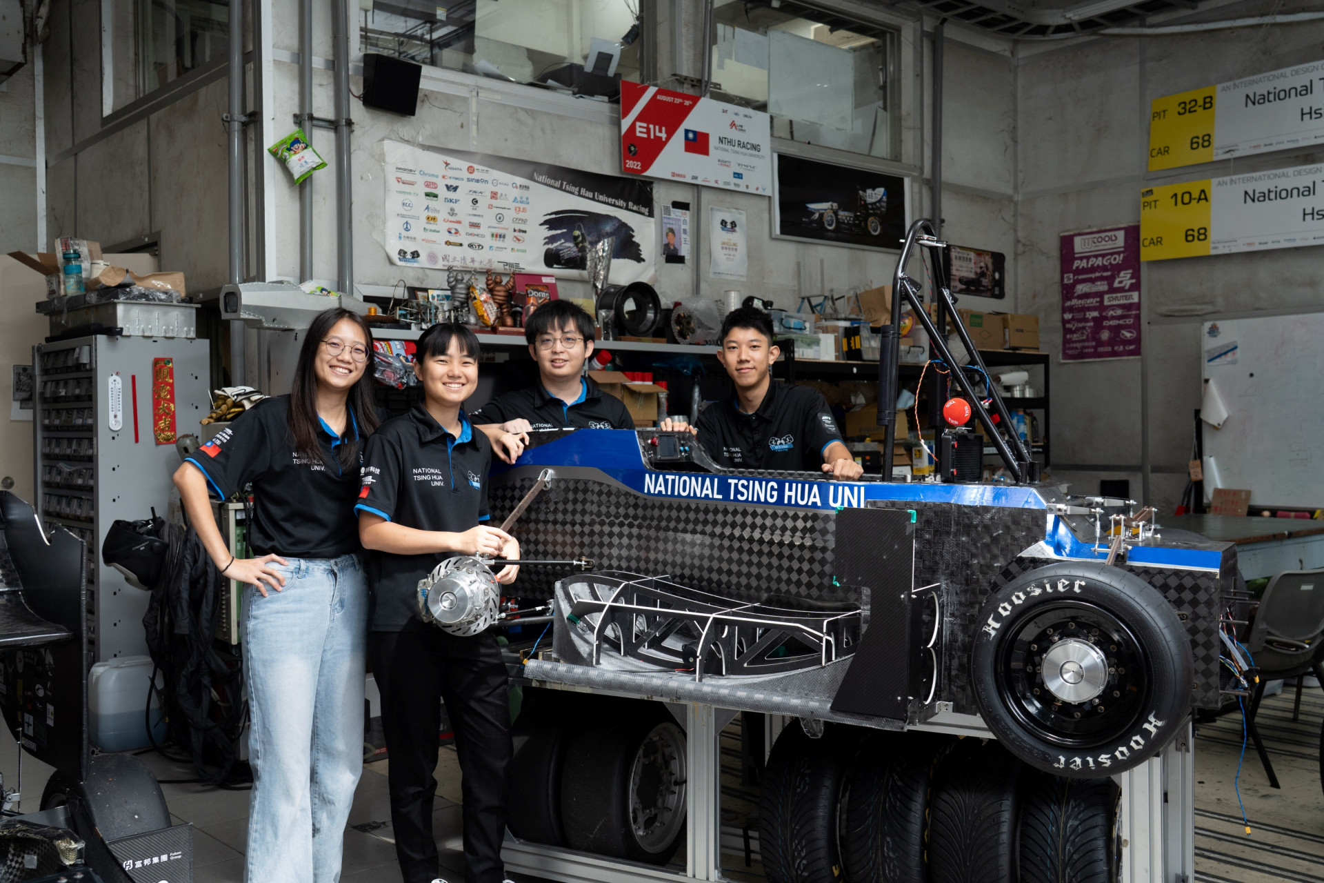 清大賽車工廠打造碳纖維電動賽車 挑戰歐洲三國方程式競賽
