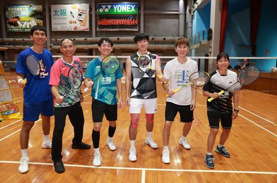 躋身世界羽球40強！  高大運競系何志偉、黃睿璿勇奪BWF Super 300賽
