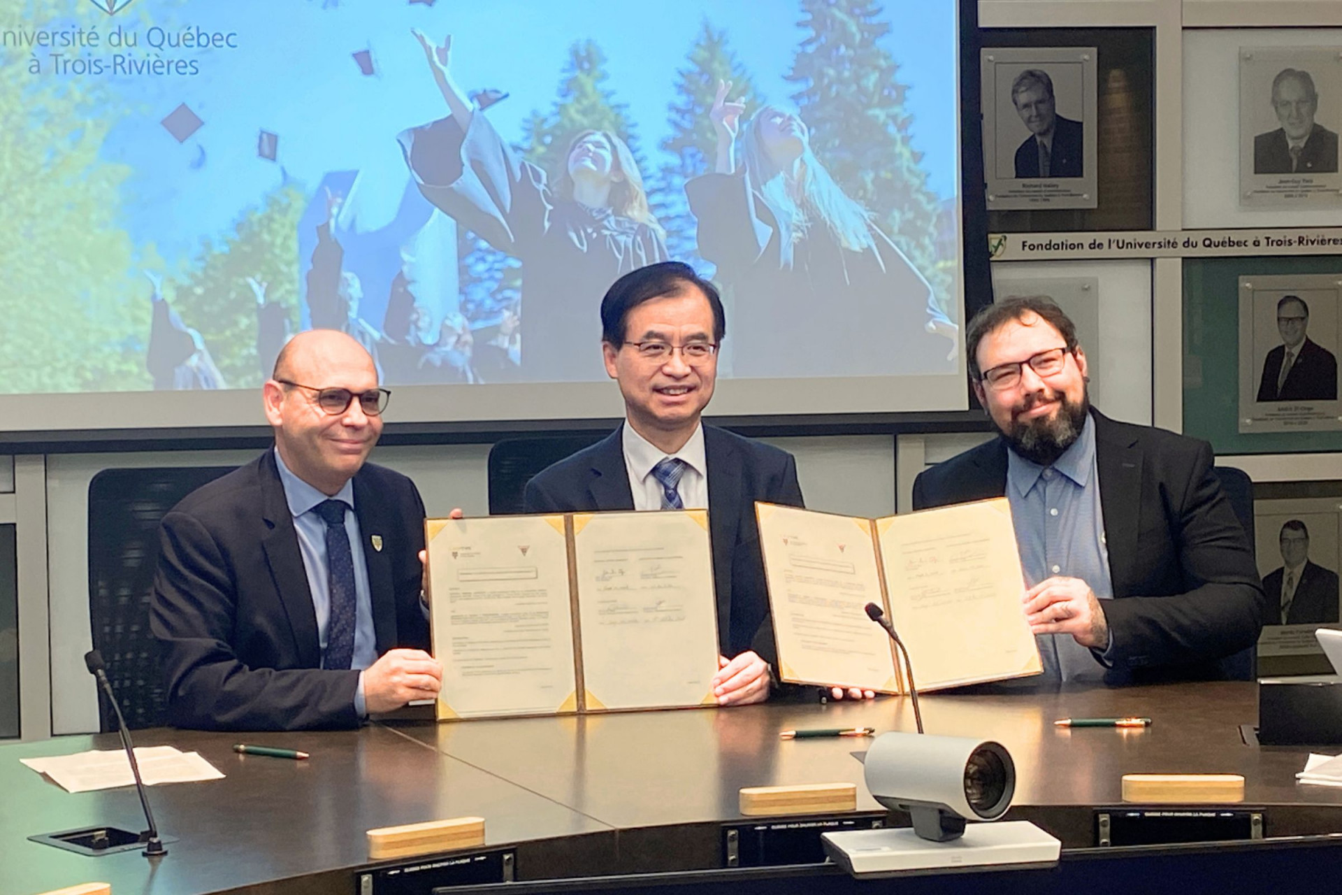 中央大學與魁北克大學三河城分校合作 聚焦氫能科研